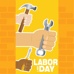 Labor day poster