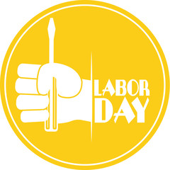 Labor day poster