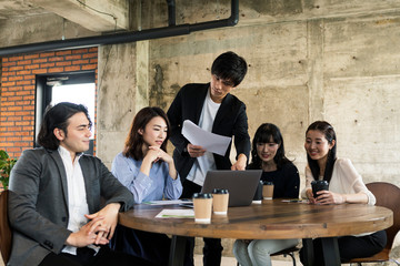 打ち合わせの様子