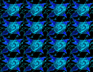 Empathic Insight floral abstract background pattern