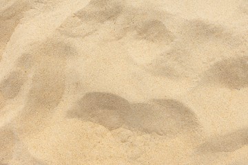 Beautiful beach sand texture in summer time