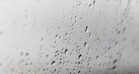 Water Droplets on Glass