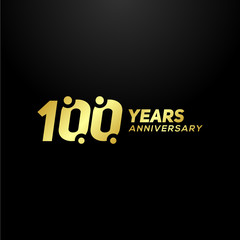 100 Years Anniversary Vector Design