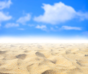 Naklejka na ściany i meble sand dunes and sky