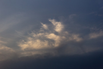sky and clouds