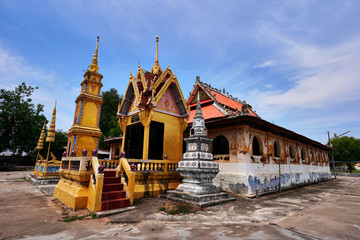 Wat Photharam an old temple built since reign of King Rama III by people of Laos who migrated from...