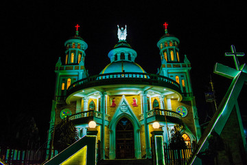 Obraz premium Church at night