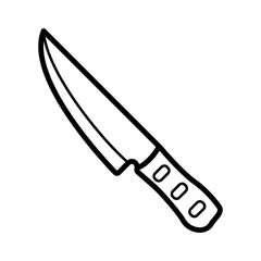 knife icon design, flat style trendy collection