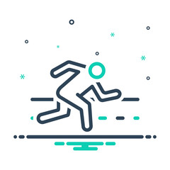Mix icon for athlete