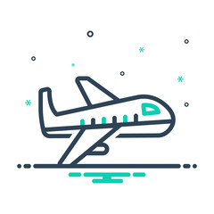 Mix icon for flight