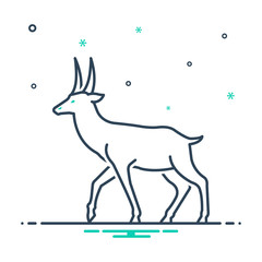 Mix icon for deer