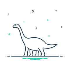 Mix icon for dinosaur
