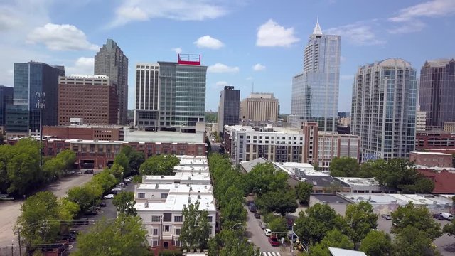 Aerial Raleigh NC, North Carolina's Capital Skyline