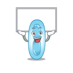 Caricature character of klebsiella pneumoniae succeed lift up a board