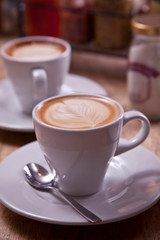 cup of cappuccino