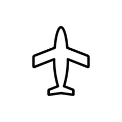 Plane,Airplane Mode Design Icon Vector Logo Template