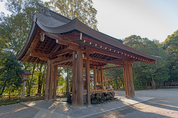 橿原神宮 南手水舎