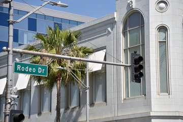 Rodeo Drive Street Sign