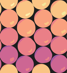 Seamless repeating pattern of candies