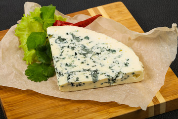 Blue cheese slice