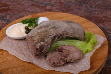 Gurmet pork tongue snack