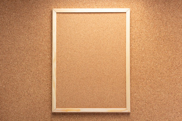 Fototapeta premium corkboard on cork background