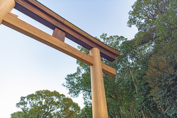 橿原神宮 表参道の二の鳥居