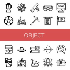 object icon set