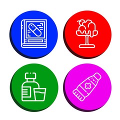 Set of syrup icons