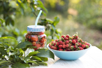 Strawberries  in bowl