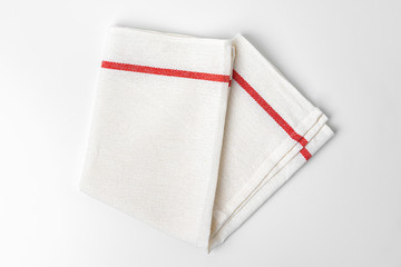 kitchen cloth (napkin) isolated on white background
