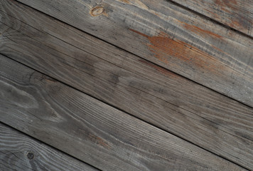 Obraz premium Rustic dark weathered wooden texture. Wooden background.