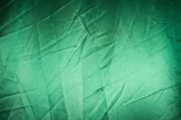 pattern background of green fabric