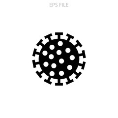 Virus icon. EPS vector  file