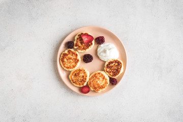 Cottage cheese pancakes