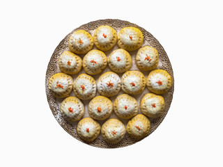 Isolated Egyptian cookies 