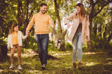 Fototapeta premium We one happy family.