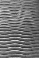 Metal wavy texture as background