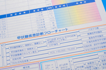 甲状腺疾患診断フローチャート　健康診断