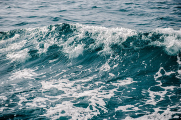 Fototapeta premium Closeup of ocean wave for background