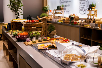 Fresh Food Buffet Brunch Catering Party Sharing