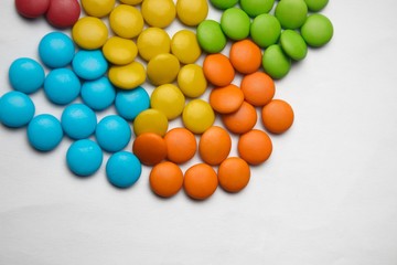 colorful chocolate candy