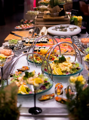 Fresh Food Buffet Brunch Catering Dining Eating