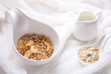 Granola and Milk