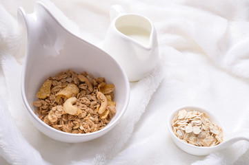 Granola and Milk