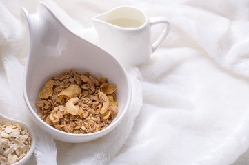 Granola and Milk