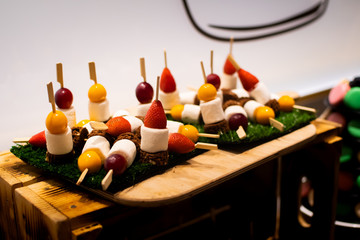 Fresh Food Buffet Brunch Catering Party Sharing