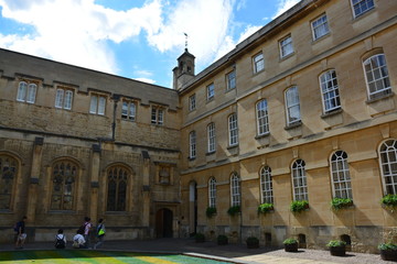 Fototapeta premium オクスフォード大学のトリニティ・カレッジ