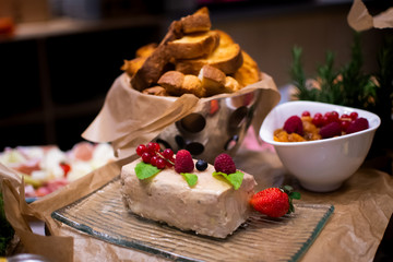 Fresh Food Buffet Brunch Catering Party Sharing