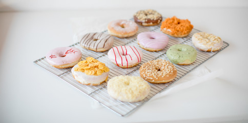 Delicious homemade doughnut